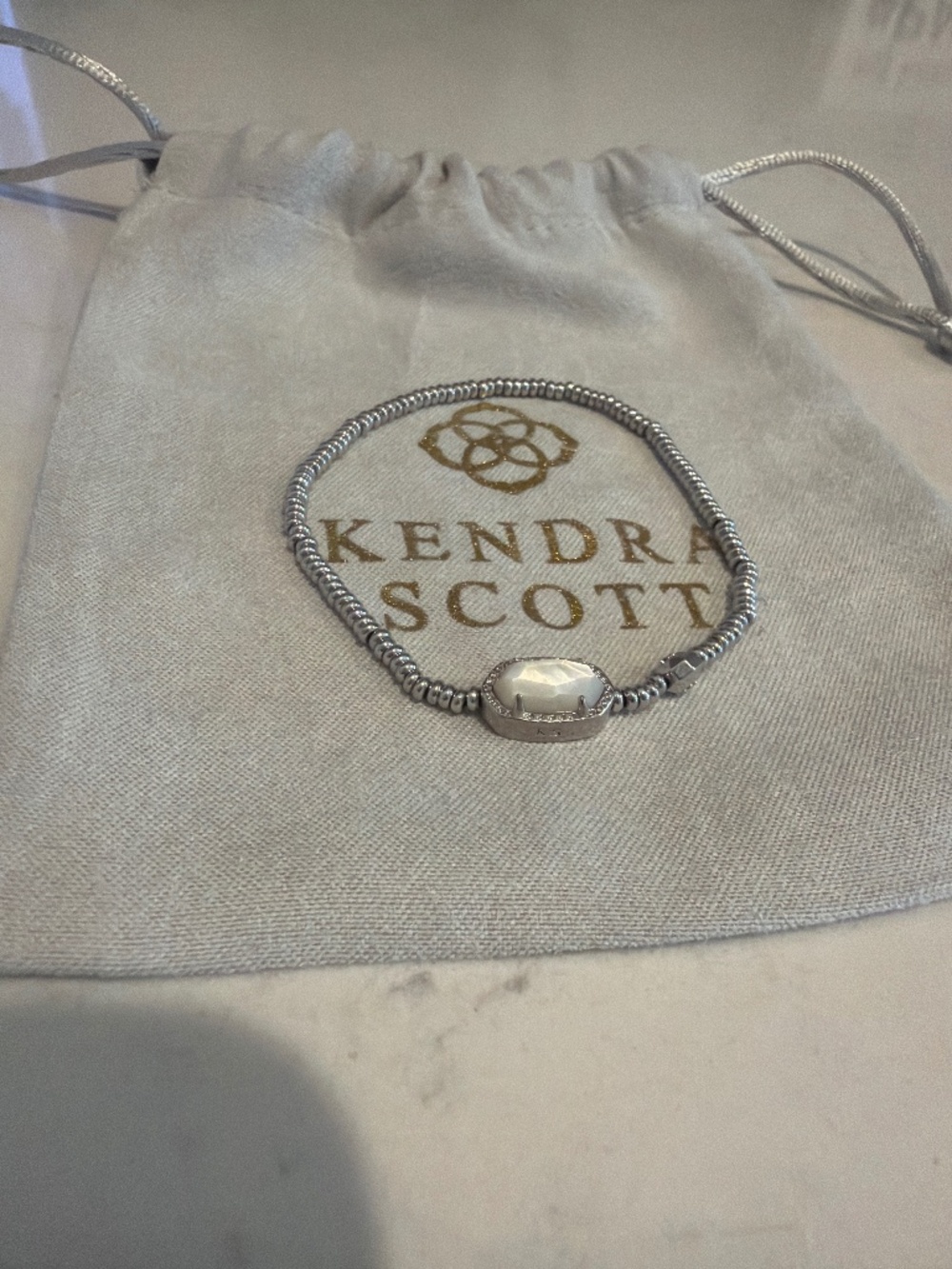 New kendra Scott pearl bracelet